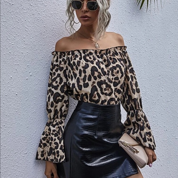 Tops - Leopard Print Top